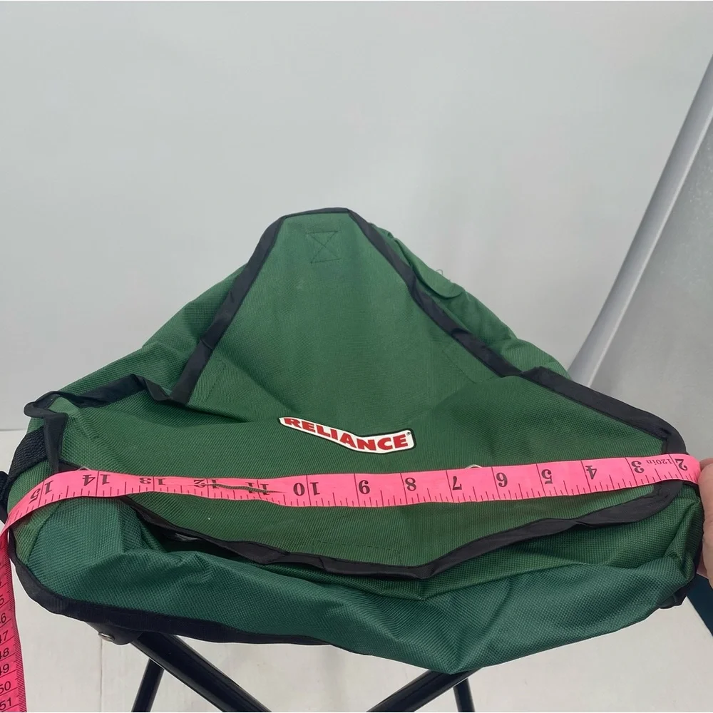 RELIANCE I Camping Chair Stool / Portable Toilet Green NEW